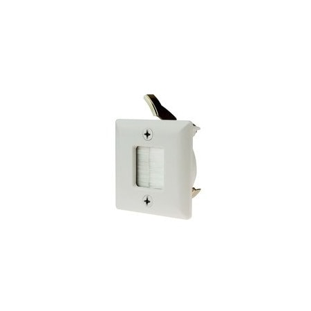 Cable Wholesale Hole Saw Plate, White 45-0006-WH